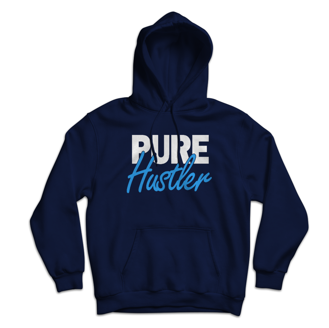 PURE HUSTLER HOODIE NAVY