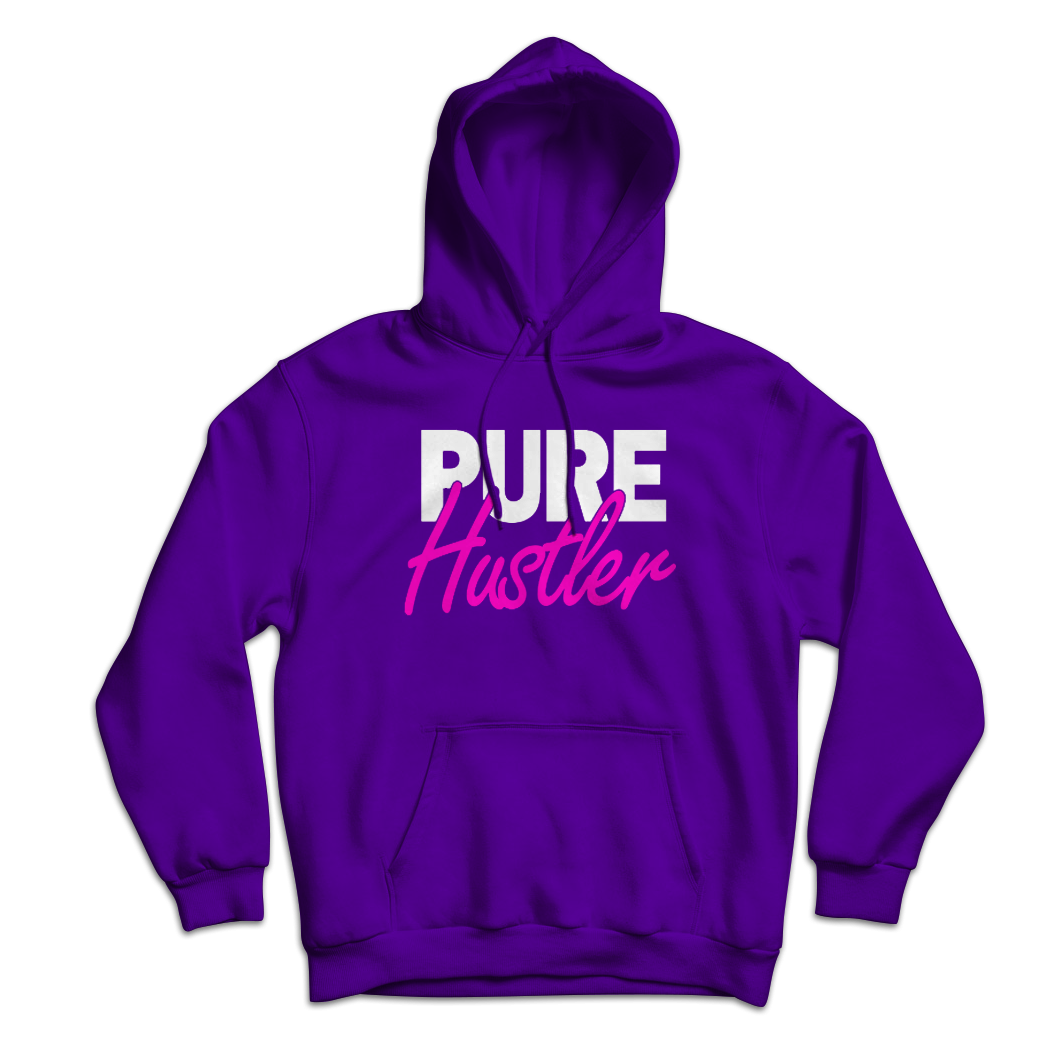 PURE HUSTLER HOODIE PURPLE