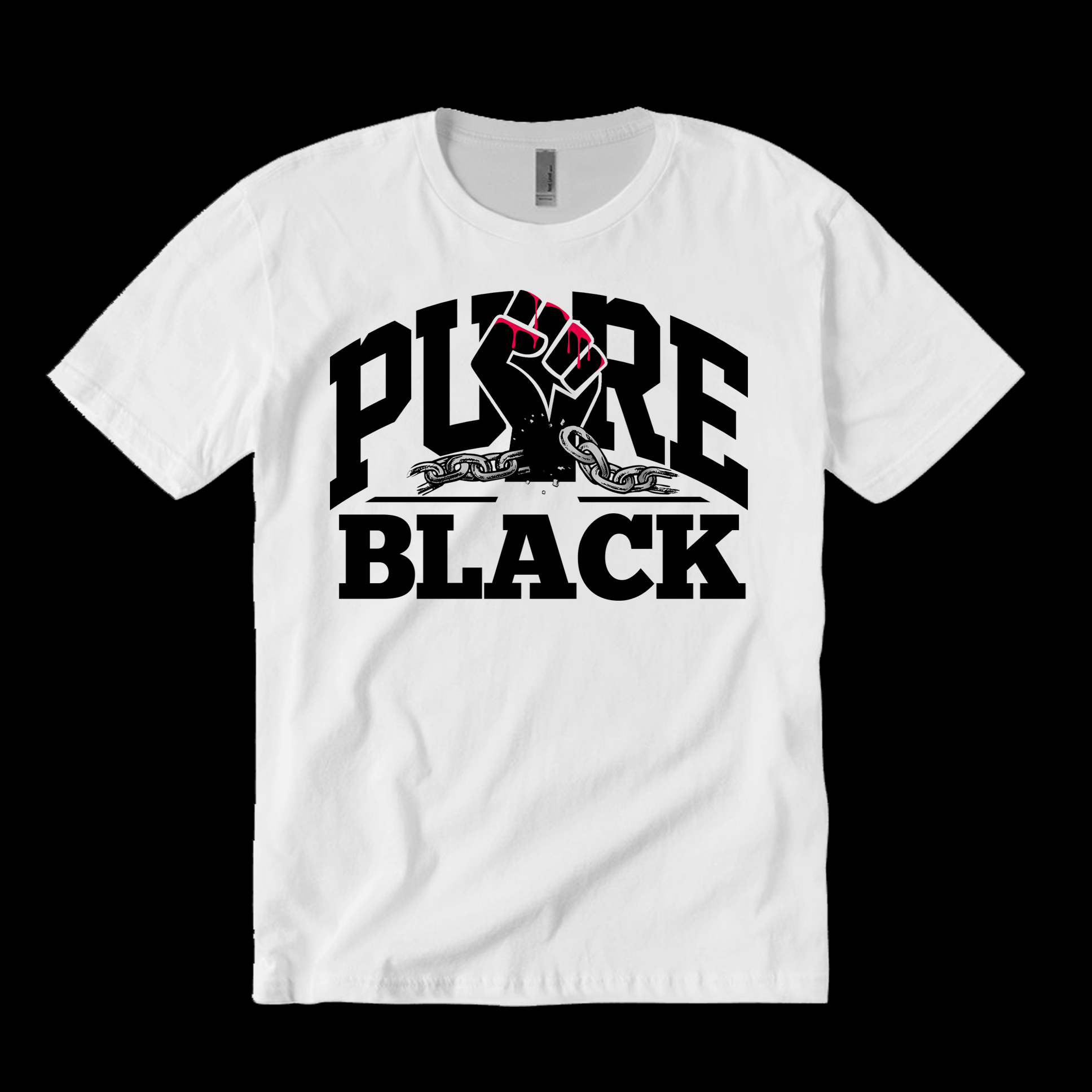 Pure Black Tee