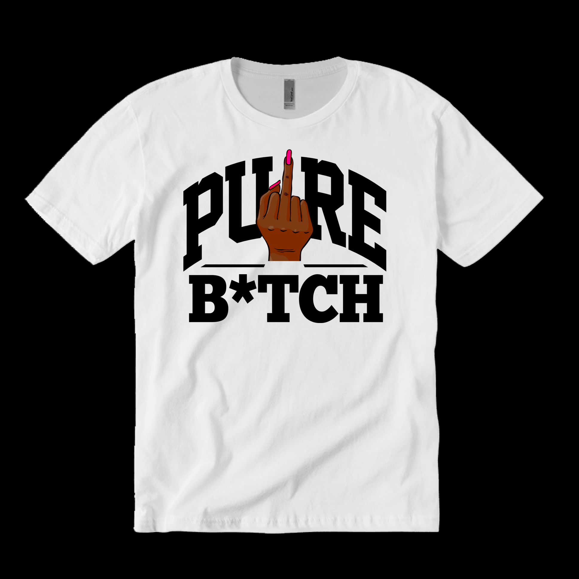 Pure B**** Tee